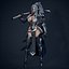 3D Dark Elf Blader - Game Ready model