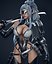 3D Dark Elf Blader - Game Ready model