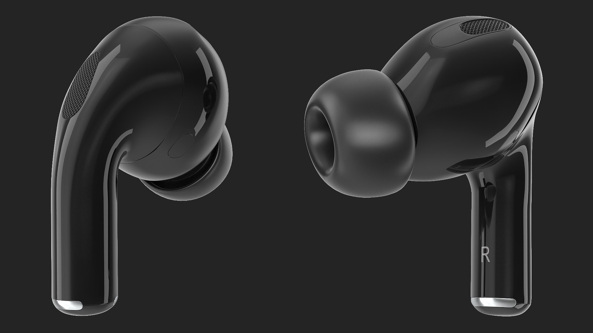 Bluetooth Wireless Headphones TWS Generic 3D model preview