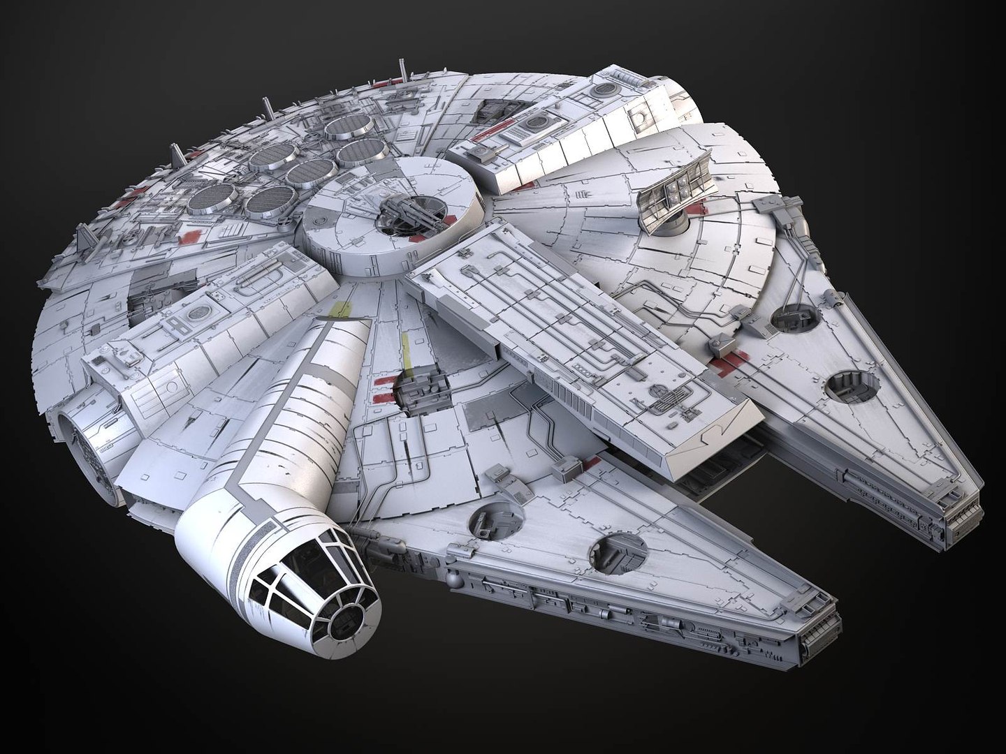 3d Model Falcon Interior