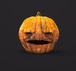 3D model Rotten Halloween Pumpkin