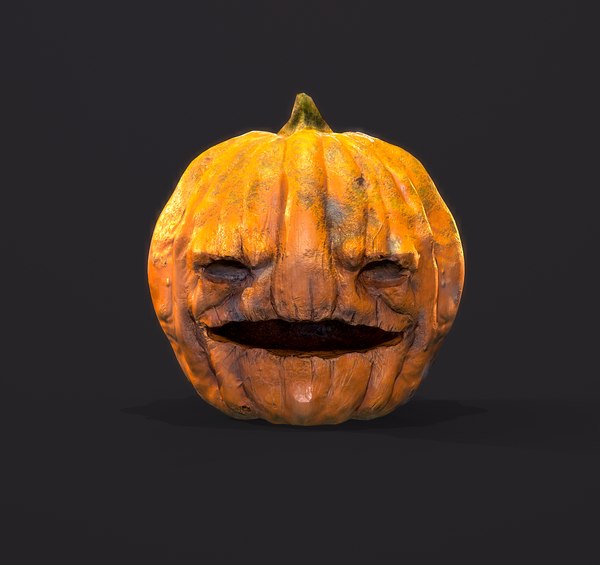 modelo 3d Rotten Halloween Pumpkin - TurboSquid 1954208