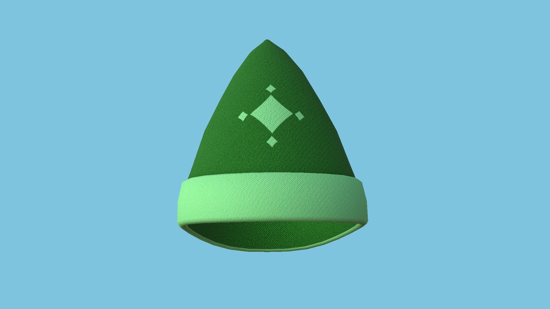 3D Gnome Hat 03 - Green - Character Design Fashion model https://p.turbosquid.com/ts-thumb/GJ/jlzHsO/Gh/g3r1/png/1622501096/1920x1080/fit_q87/5b4840c373b9db05df01d1f3c1d33977576b92d1/g3r1.jpg