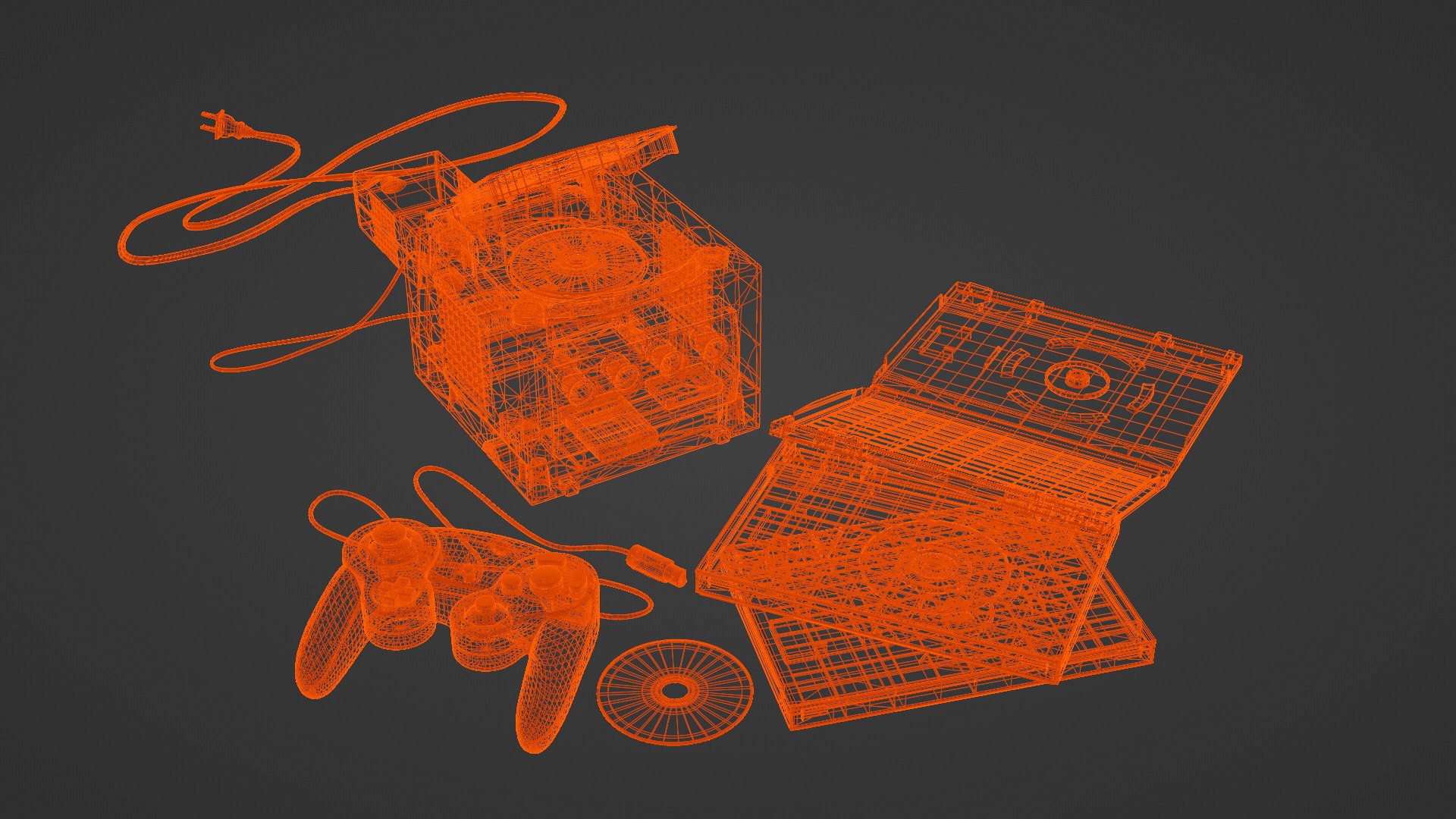 Nintendo GameCube Collection 3D - TurboSquid 1869284