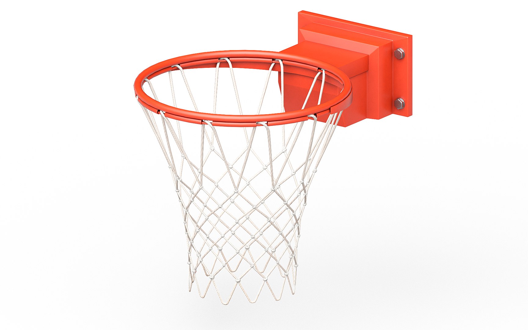 Basketball Hoop And Net 3D - TurboSquid 2316529