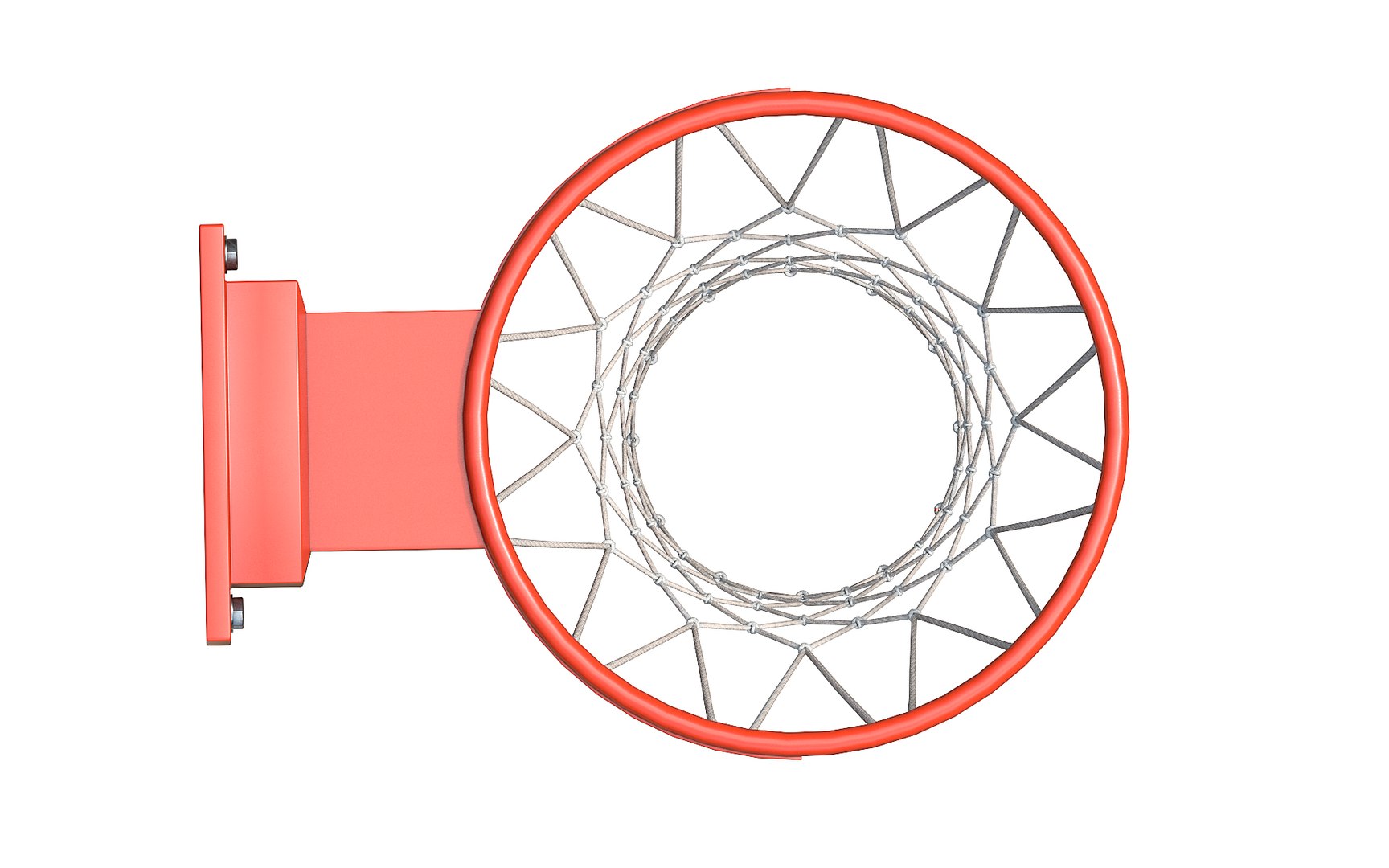 Basketball Hoop And Net 3D - TurboSquid 2316529