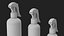 Maqueta de botellas de spray reutilizables