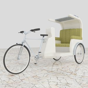 byke rickshaw 3 v2 3D