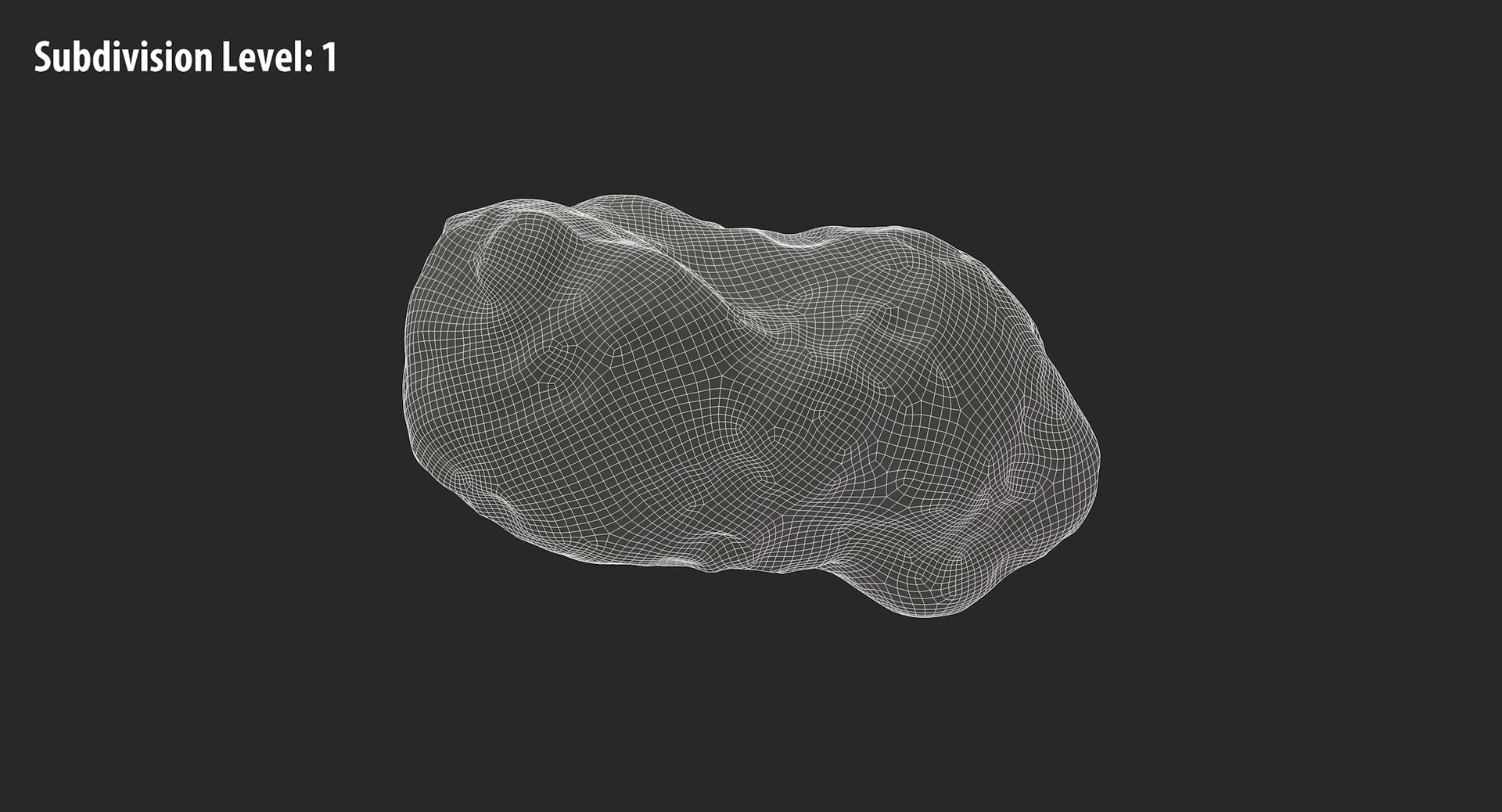 3d Model Asteroid 06