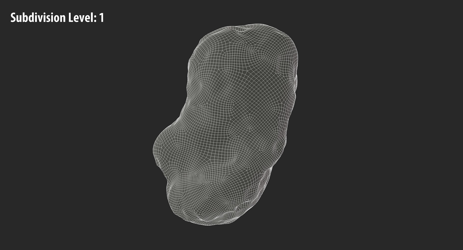 3d Model Asteroid 06
