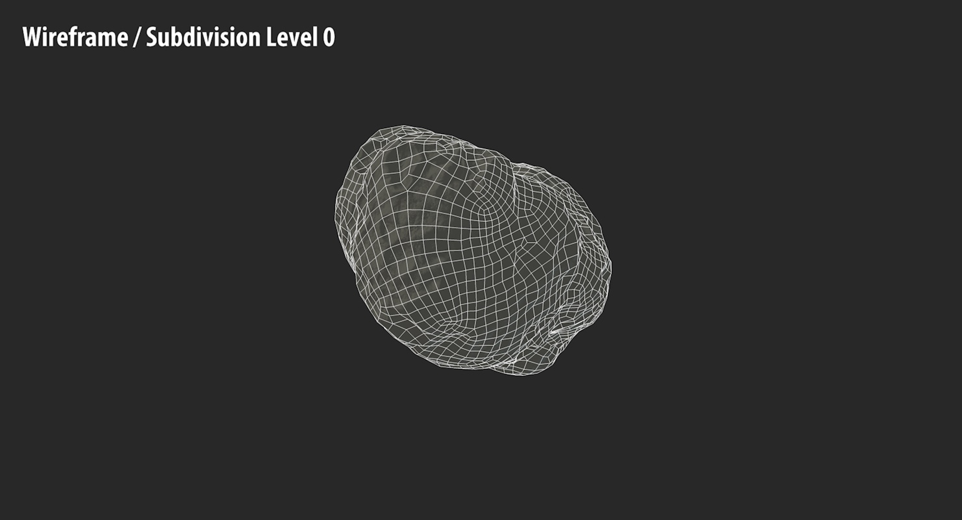 3d Model Asteroid 06