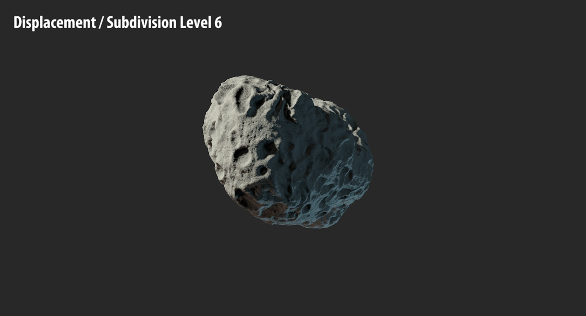3d Model Asteroid 06