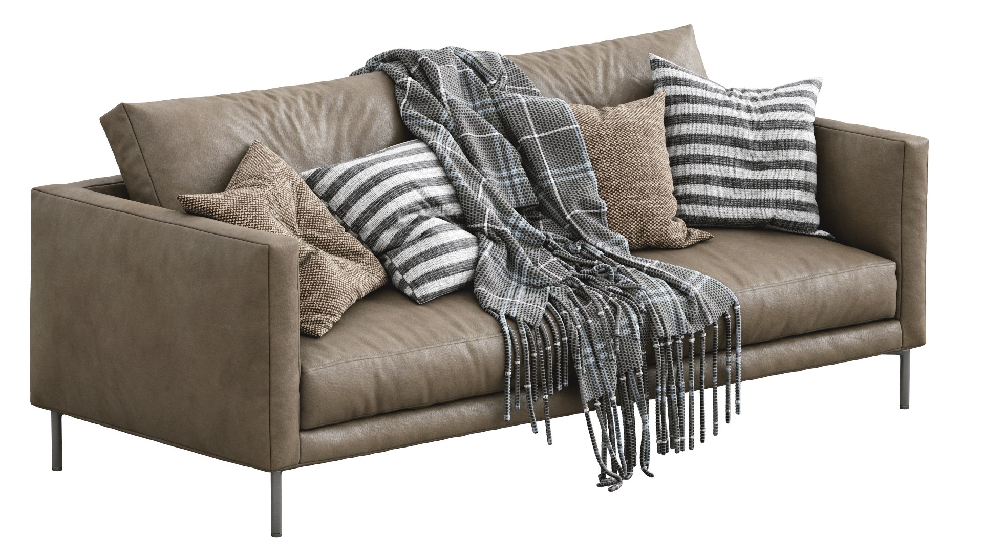 Interface Leather Sofa COCO 3D Model - TurboSquid 1761253