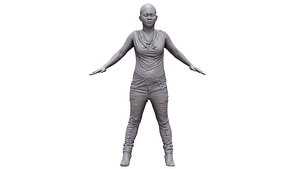 Base Body Scan Zdena 3D model