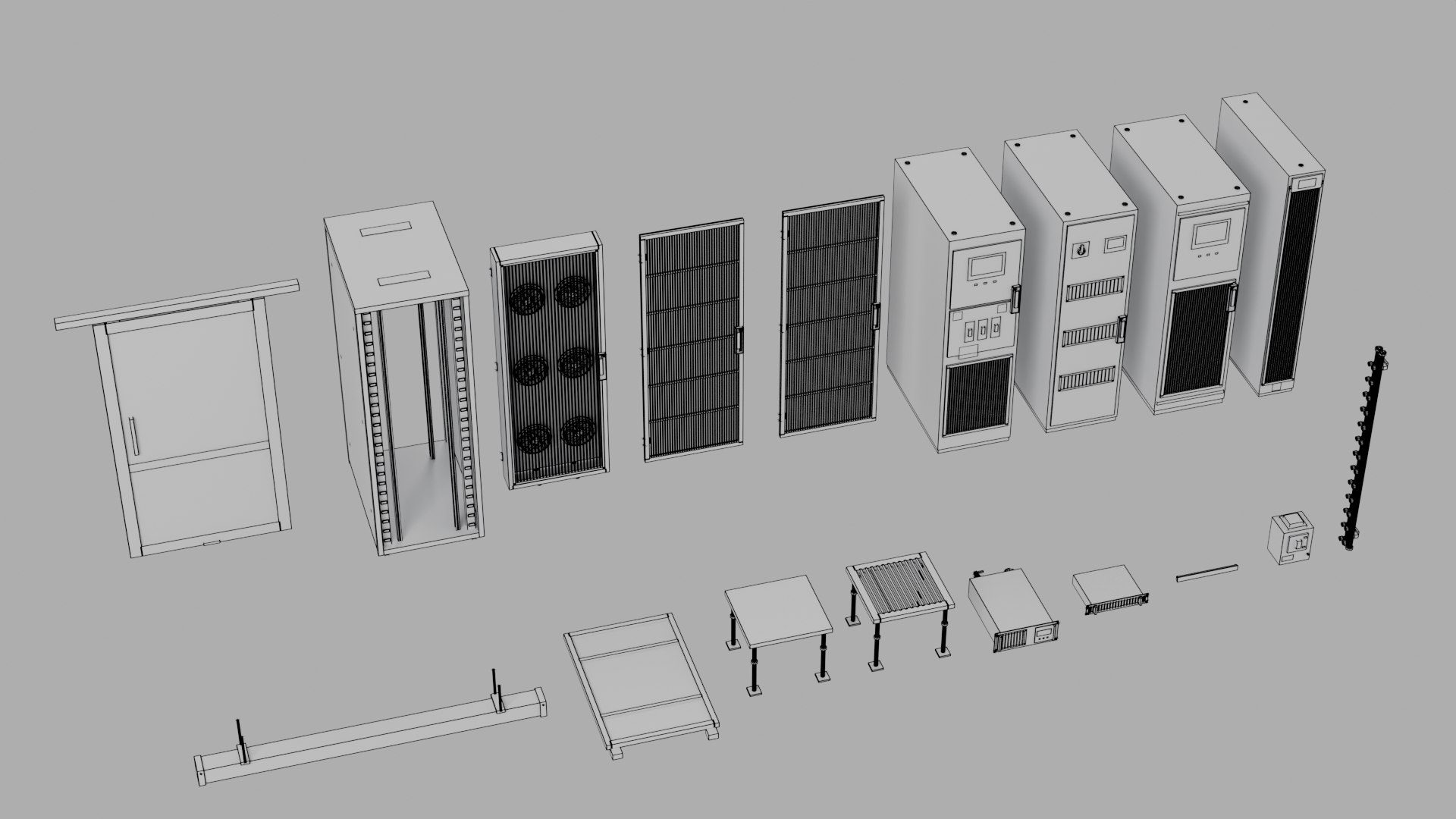 Data Center AI Rack and Liquid Cooling Equipment Kit model https://p.turbosquid.com/ts-thumb/GJ/tHKSyT/Du/datacenter_cooling_kit_wire_collection/png/1786630288/1920x1080/fit_q87/9089baed3ce2f0b31aee025084972f03932bf8ba/datacenter_cooling_kit_wire_collection.jpg