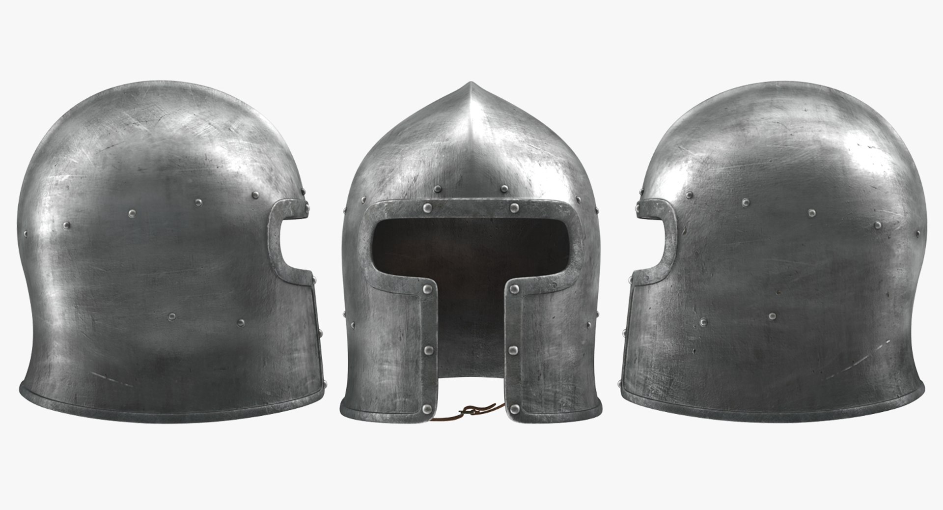 medieval helmets 3D model https://p.turbosquid.com/ts-thumb/GJ/tlTlun/FAeYz3wI/medievalhelmetscollectionvray3dmodel017/jpg/1506789583/1920x1080/fit_q87/74db8b1120379ddb95d779233f7b347e22da10c4/medievalhelmetscollectionvray3dmodel017.jpg