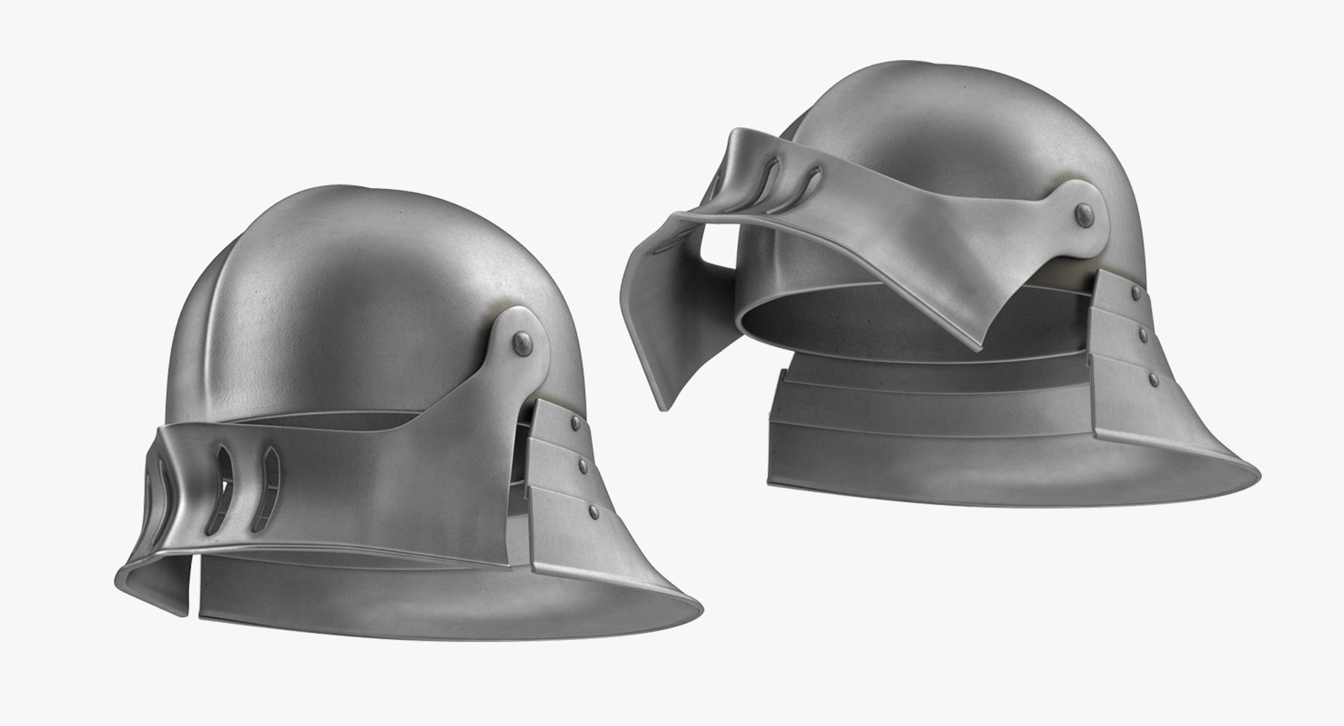 medieval helmets 3D model https://p.turbosquid.com/ts-thumb/GJ/tlTlun/nrnymMQF/medievalhelmetscollectionvray3dmodel012/jpg/1506789583/1920x1080/fit_q87/0956ec2bbe196f146d579813e0508532b1d15eb3/medievalhelmetscollectionvray3dmodel012.jpg