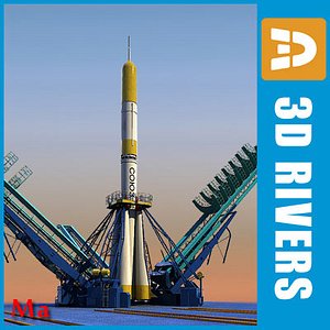 Soyuz Launch area v1 by 3DRivers