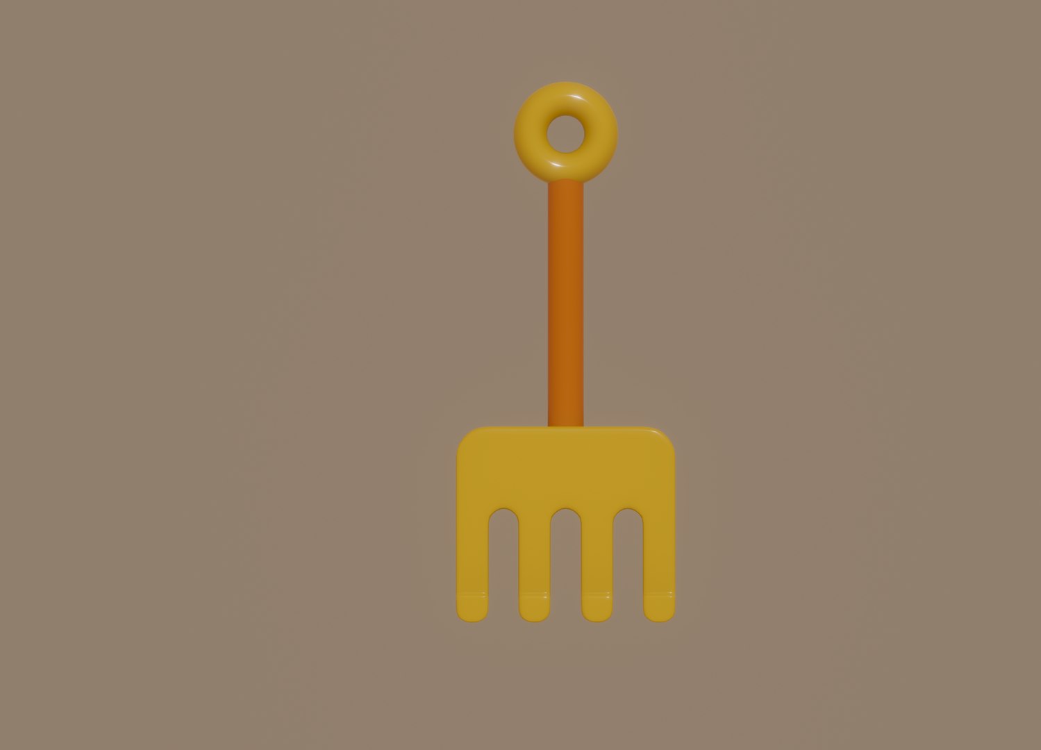 Toy Rake 3D Model - TurboSquid 1869526