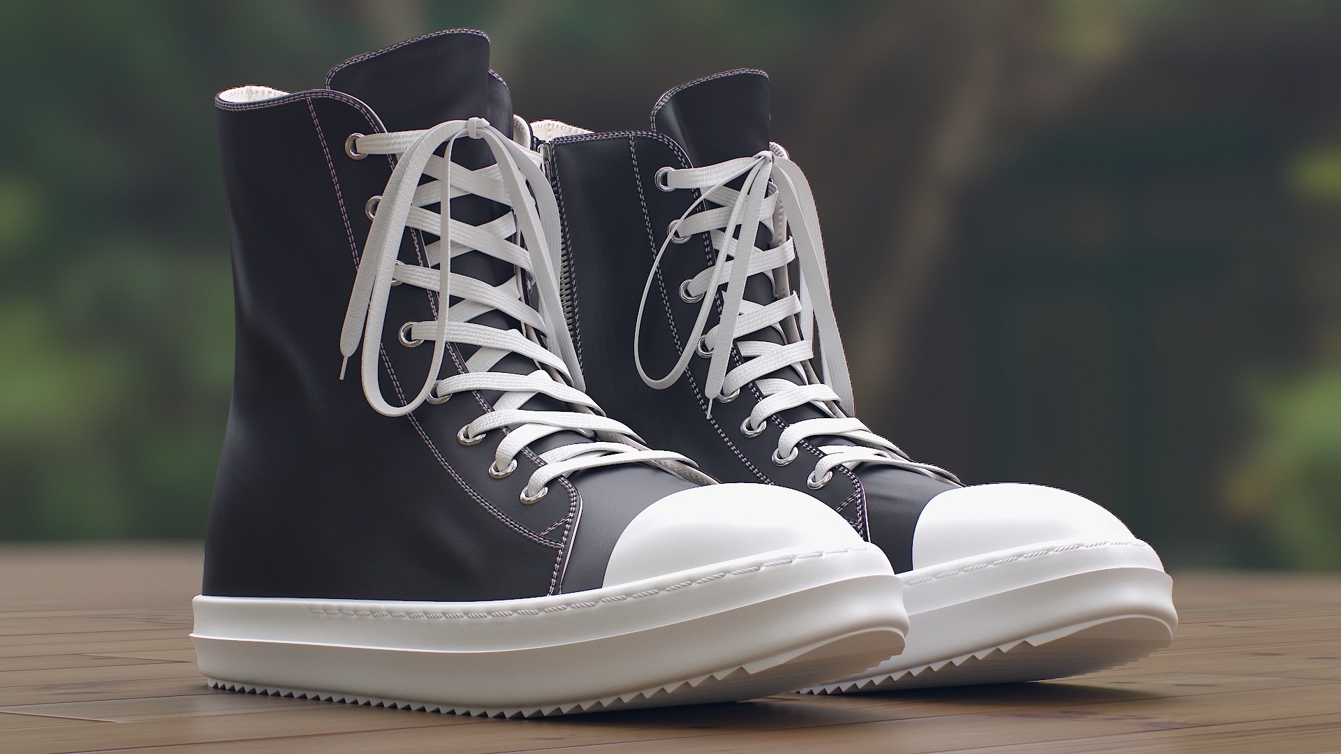 3D model Hi Top Sneakers https://p.turbosquid.com/ts-thumb/GK/5tZTI4/lE/hi_top_sneakers_realistic_viewport/jpg/1635503354/1920x1080/fit_q87/a7470cd3bcf52bc09c56eb09b51cbb914203fd33/hi_top_sneakers_realistic_viewport.jpg