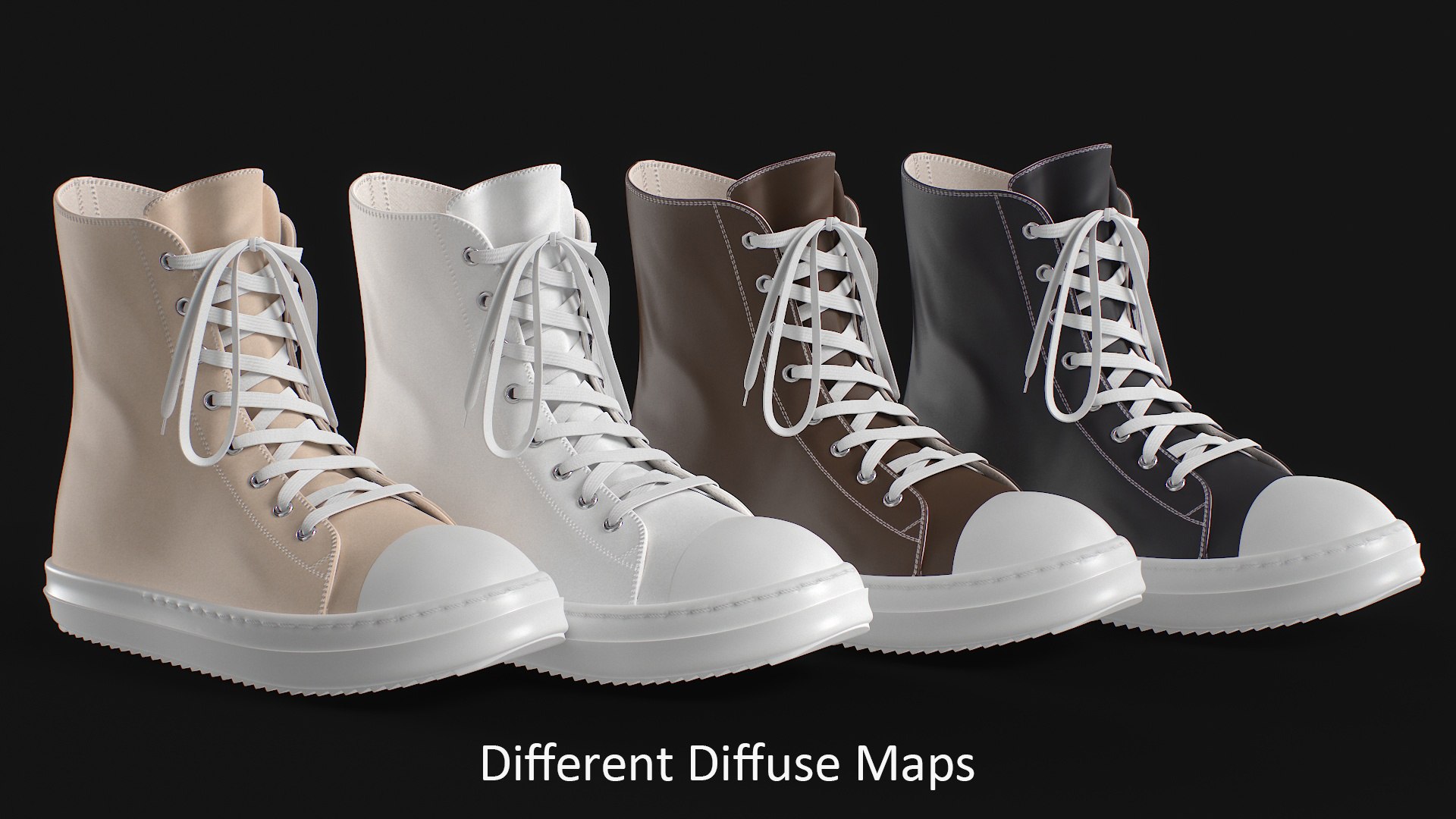 3D model Hi Top Sneakers https://p.turbosquid.com/ts-thumb/GK/5tZTI4/yU/hi_top_sneakers_colors_viewport/jpg/1635503556/1920x1080/fit_q87/495e769aad6ac575b017d60c8bfd38e1fadcdfec/hi_top_sneakers_colors_viewport.jpg