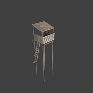 hunter s hide 3d model