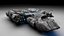 3d model spacecraft ship star