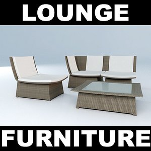 Woven Furniture Set