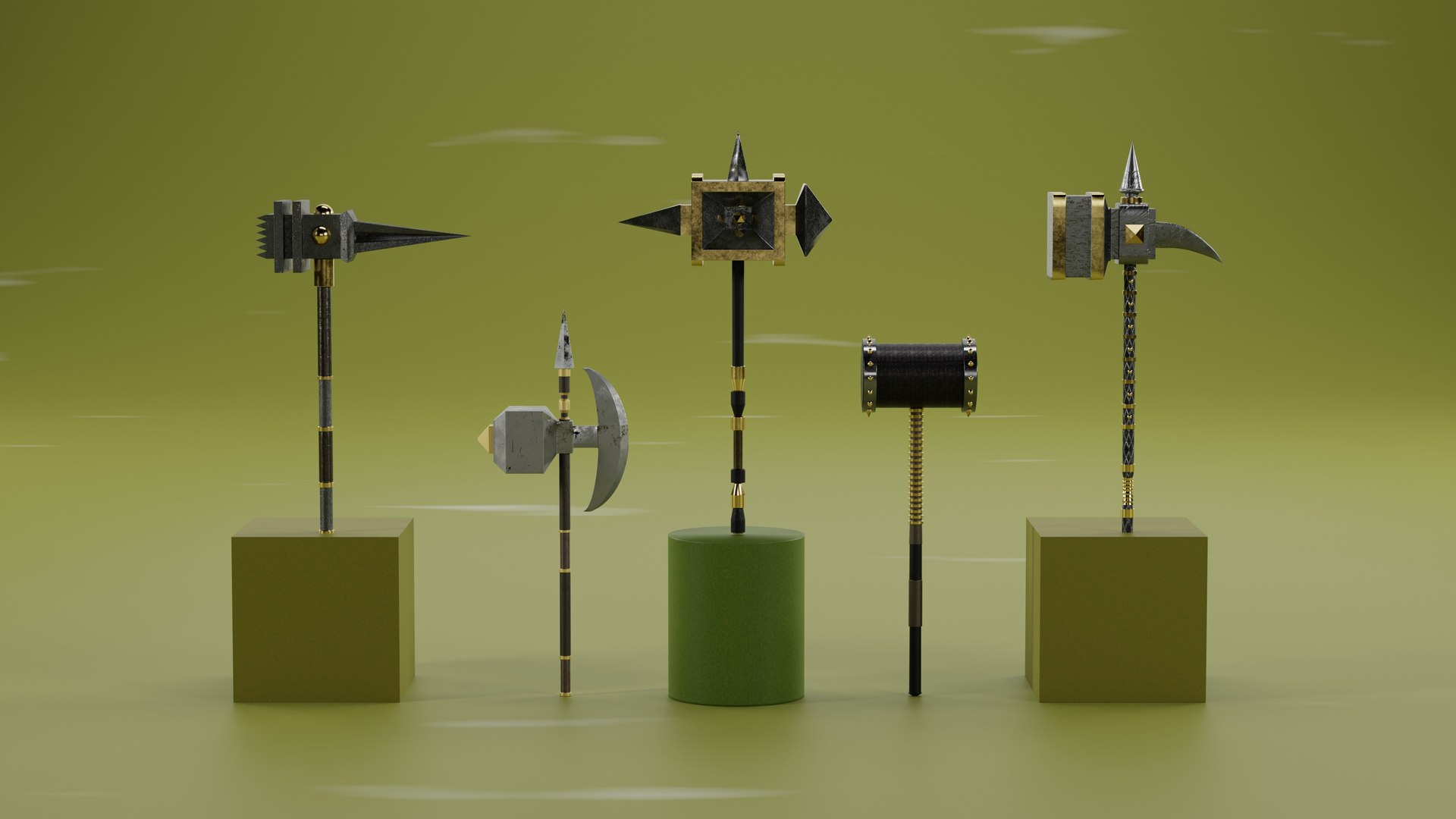 3D Hammer - TurboSquid 2150623