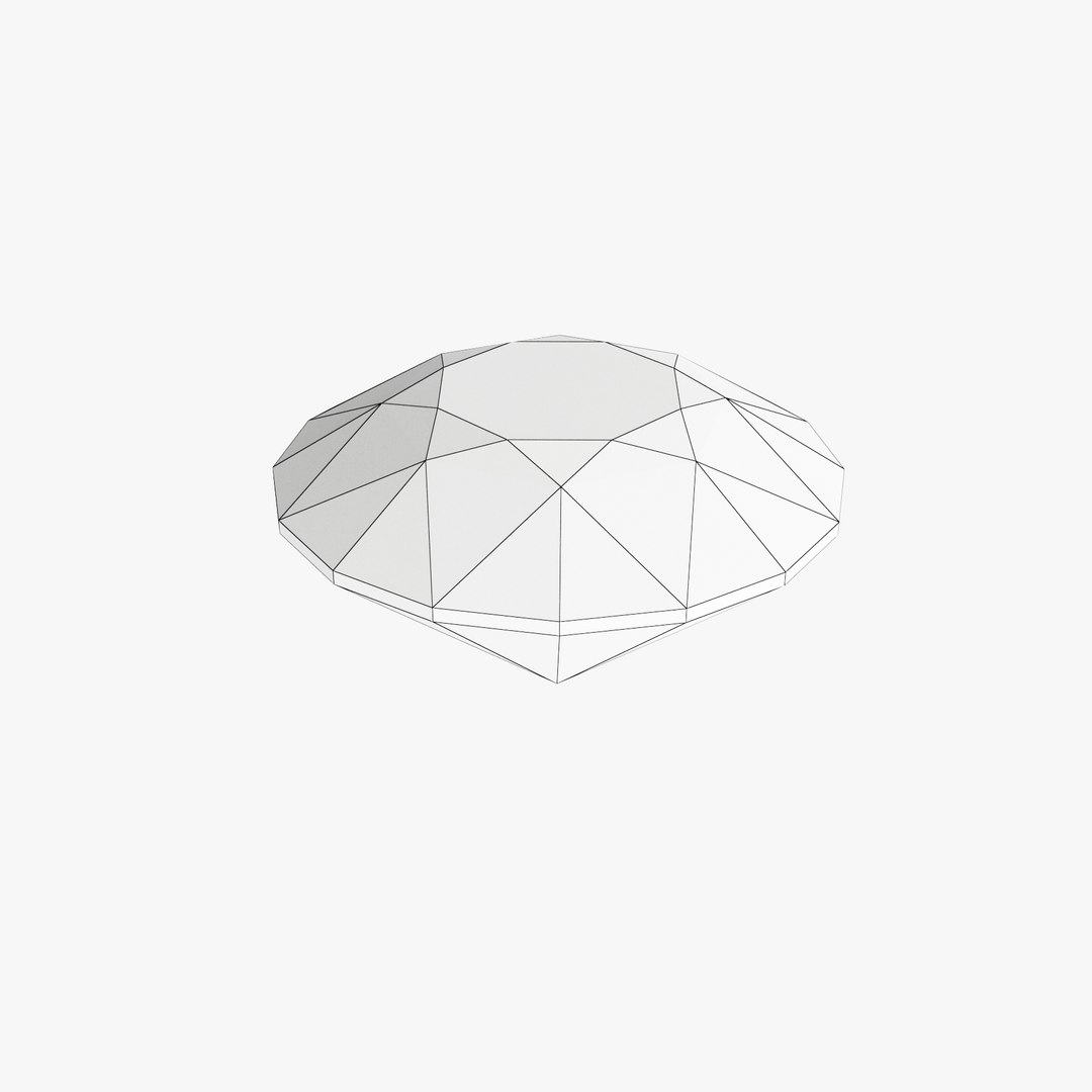 3D Brilliant Cut Diamond Model - TurboSquid 1304180