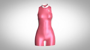 3D Girls Surf Unitard