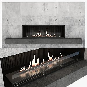 3D Fireplace