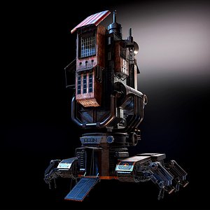 3D steampunk technology
