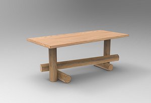 3D model Gulla Dining Table