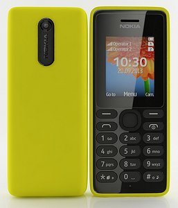 Nokia 108 Dual Sim Yellow
