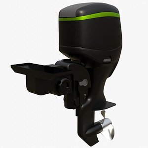 3D Outboard Motor 1 Basic model