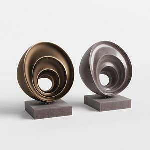 3D model Modern Decorative Abstract Stone Art Sculpture 27