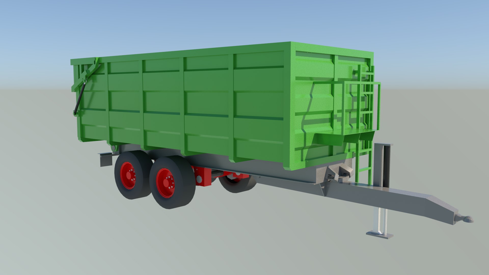 3d Tractor Grain Trailers Turbosquid 1797188 8975