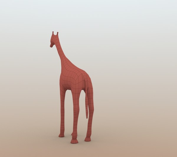 3D модель Сетка для жирафа - TurboSquid 1399369