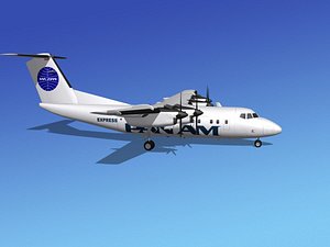 max dhc-7-200 passenger freight
