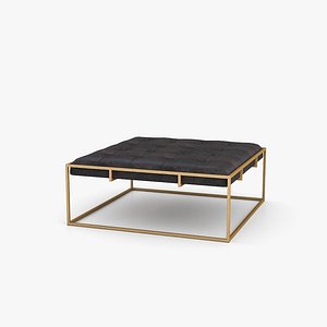 3D Four Hands Oxford Square Coffee Table