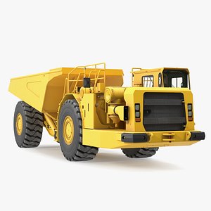 Underground Mining Truck Rigged