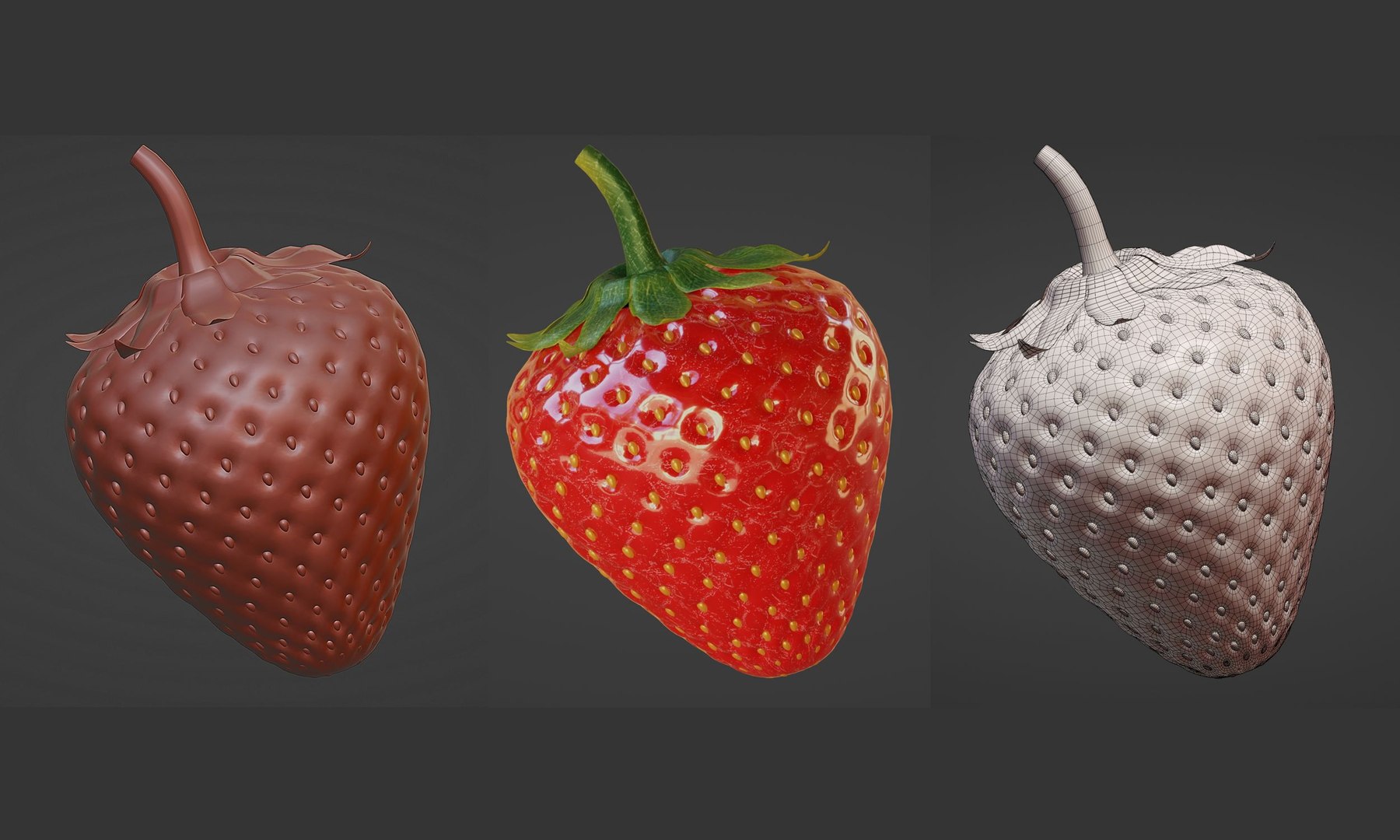 Strawberry 3D https://p.turbosquid.com/ts-thumb/GK/ewHRiW/0j/09/jpg/1680615894/1920x1080/fit_q87/783e178fb9130b7283f82458cc9d97fdee6c3078/09.jpg