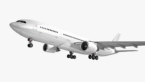 Airbus A330-200 Generic White
