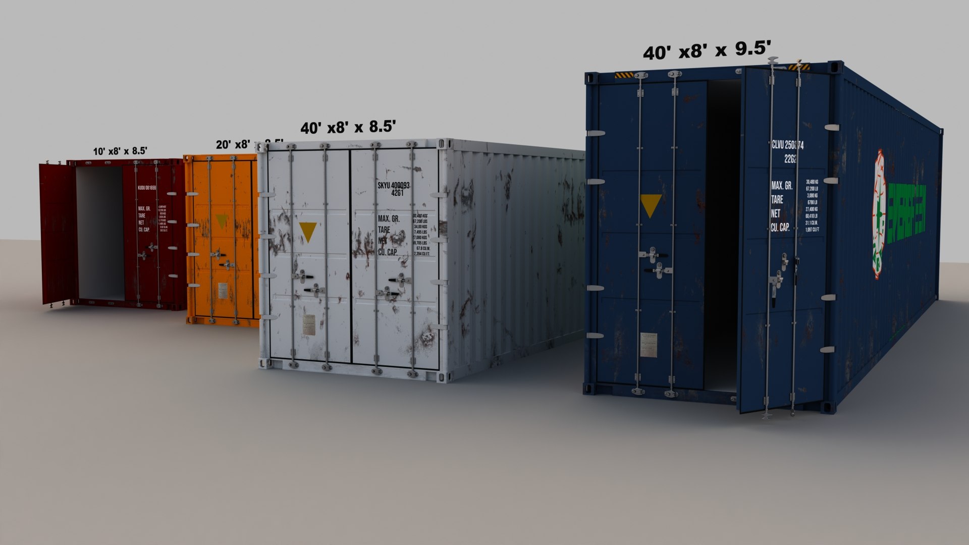 3D Container - TurboSquid 2264861