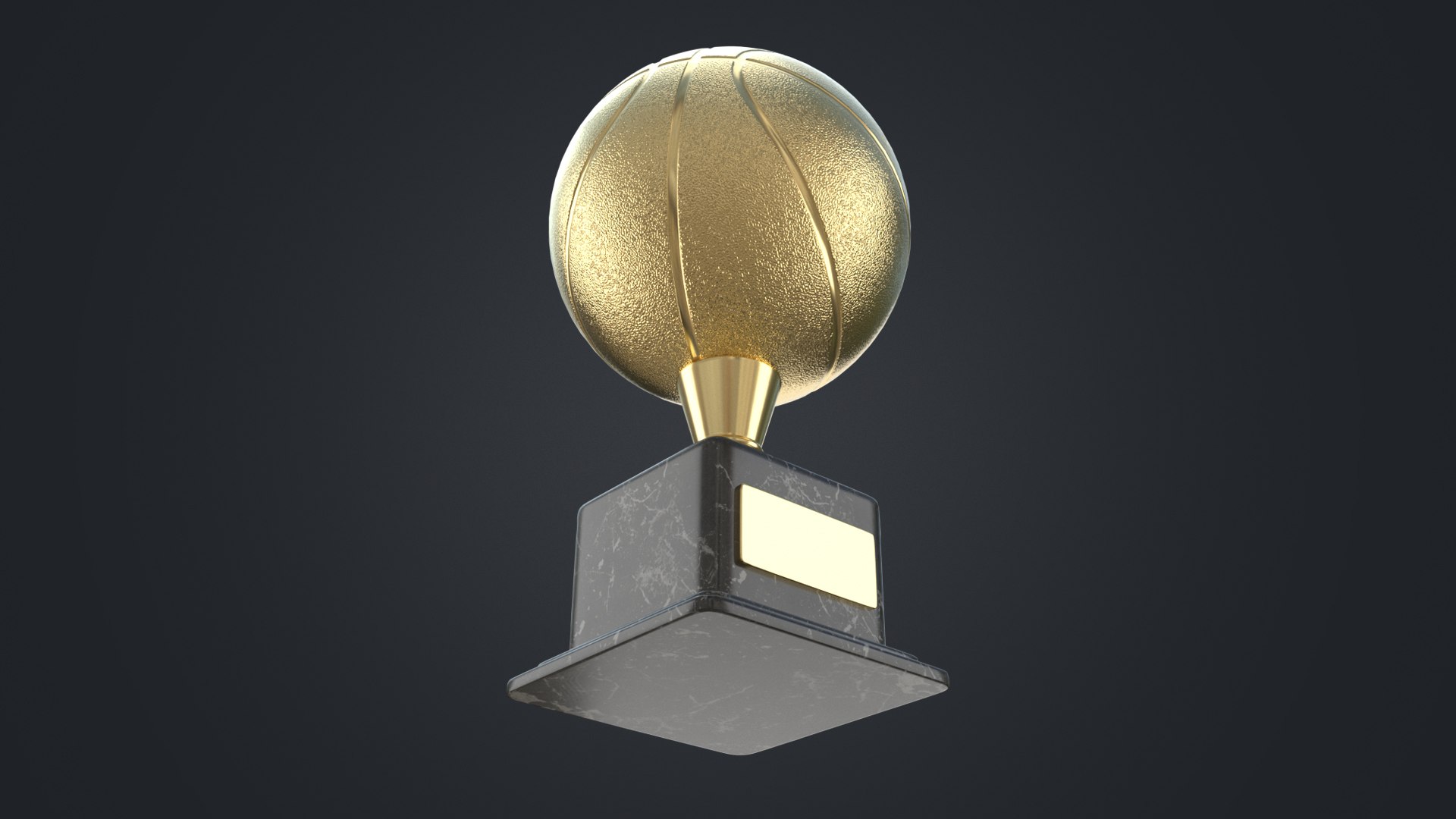 3D Basketball Trophy - TurboSquid 2118399