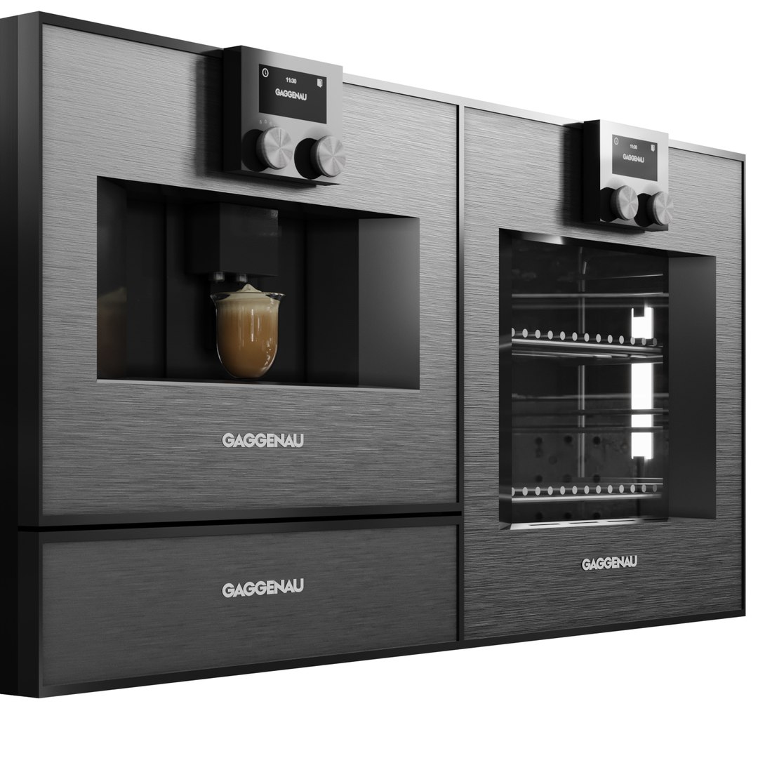 3D Gaggenau Oven Collection Vol 03 - TurboSquid 1924153