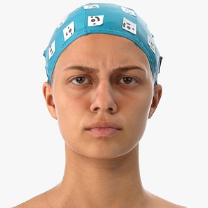 3D model head human scan
