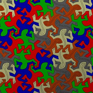 Lizard pattern