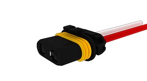 3d 9006f connector model